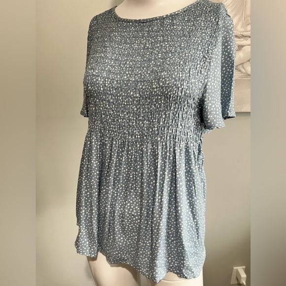 Urban Romantics Blue floral Tshirt - Picture 3 of 6